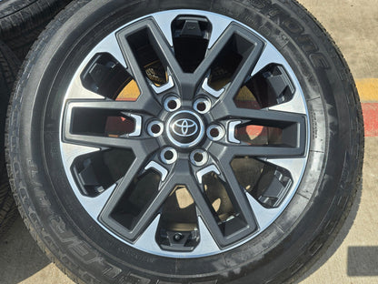20" Toyota Tundra TRD OEM wheels rims TSS 75276 95295 Sequoia 2024 2025 2026 NEW