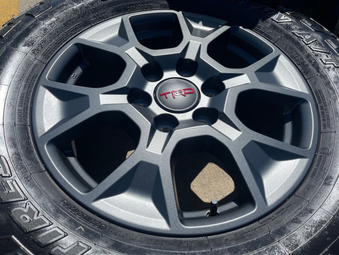 18" Toyota Tacoma TRD OEM wheels rims Land Cruiser Tundra Sequoia 2024 2025 NEW