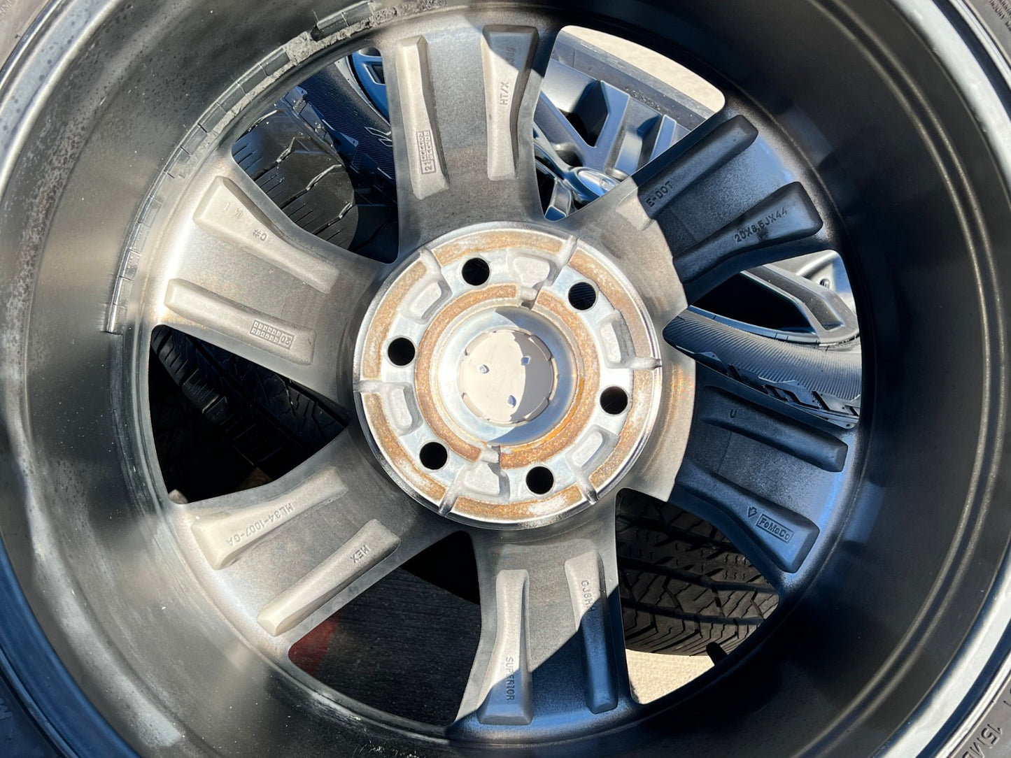 20" Ford F-150 FX-4 PLATINUM OEM rims wheels 10344 Expedition HANKOOK A/T2