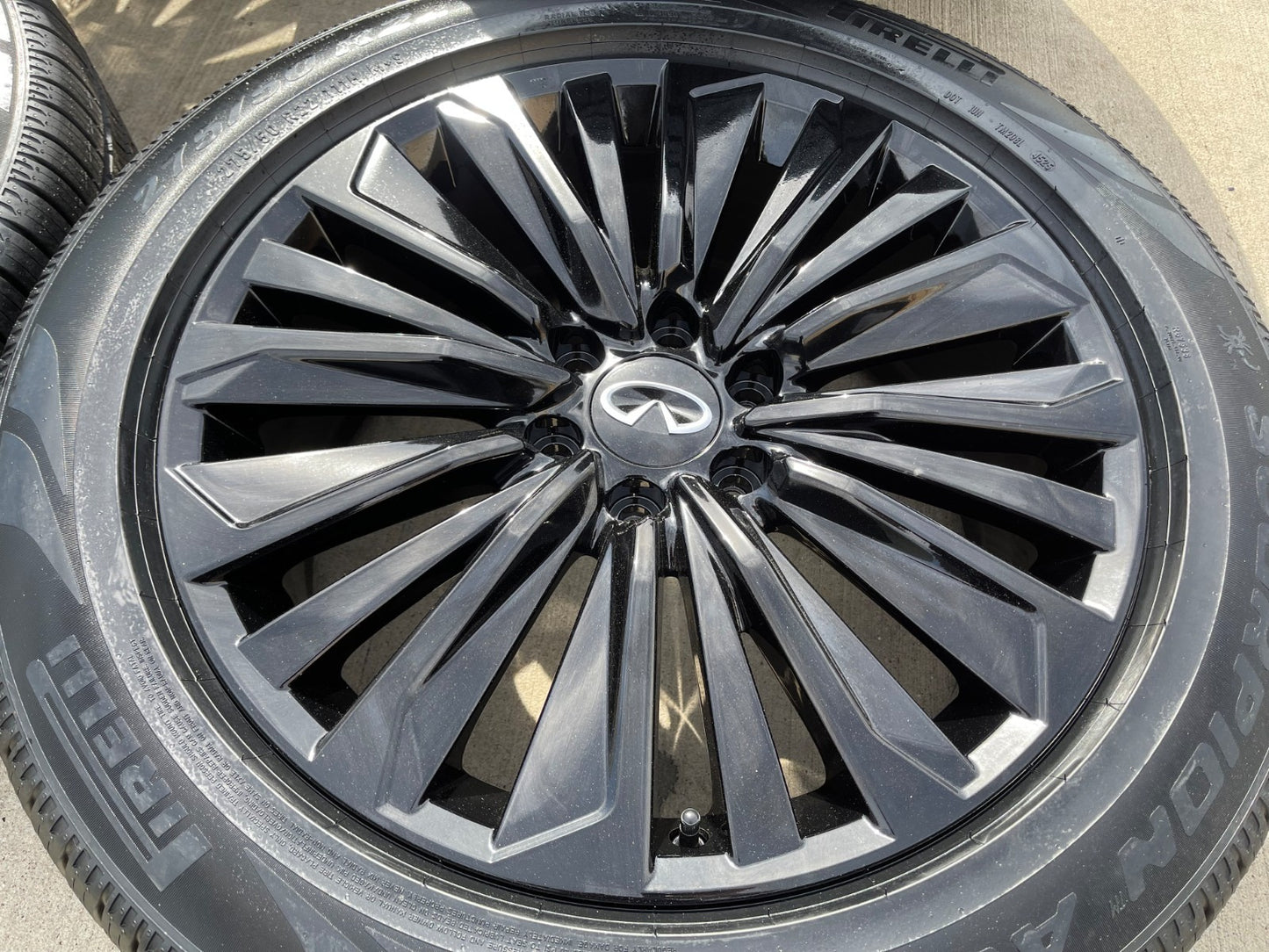 22" Infiniti QX80 QX56 Nissan Titan Armada OEM 94236 wheels rims 2025 2026 NEW