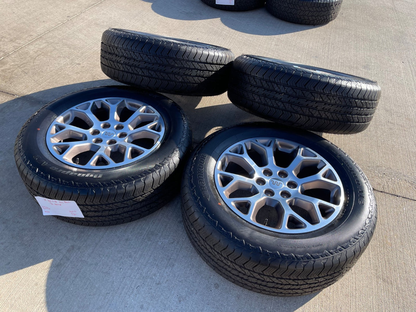 20" Ford F-150 KING RANCH OEM 10346 rims wheels Expedition HANKOOK 2025 2026