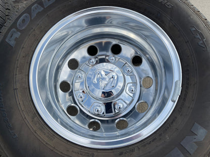 17" Dodge Ram 3500 Dually Laramie 8x200 wheels rims 2701 2702 OEM NEXEN