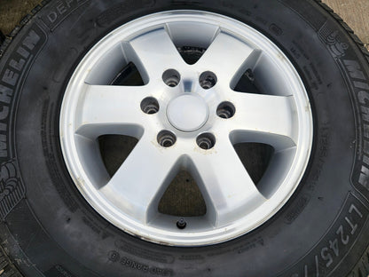 (4) 16" Mercedes Sprinter OEM 2353 wheels rims tires MICHELIN