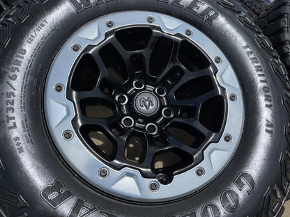 (5) 18" Dodge Ram 1500 TRX Beadlock OEM 2735 RHO wheels rims SET 2024 2025 2026