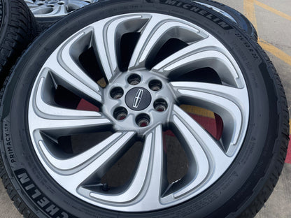22" Lincoln Navigator BLACK LABEL OEM 10497 rims wheels SET MICHELIN