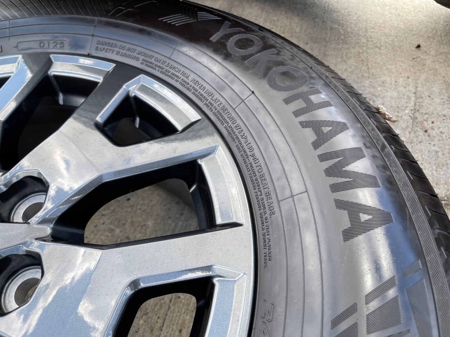 17" Toyota 4Runner Tacoma TRD OEM 42611 wheels rims tires 2024 2025 2026 NEW