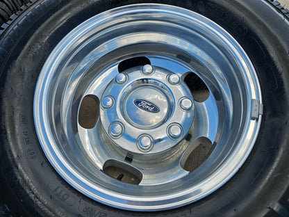 17" Ford F-350 Dually OEM 10477 10478 rims wheels SET tires MICHELIN NEW