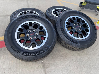 18" Toyota Tacoma 4Runner TRD OEM 94199 wheels rims 2025 2026 2027 MICHELIN NEW
