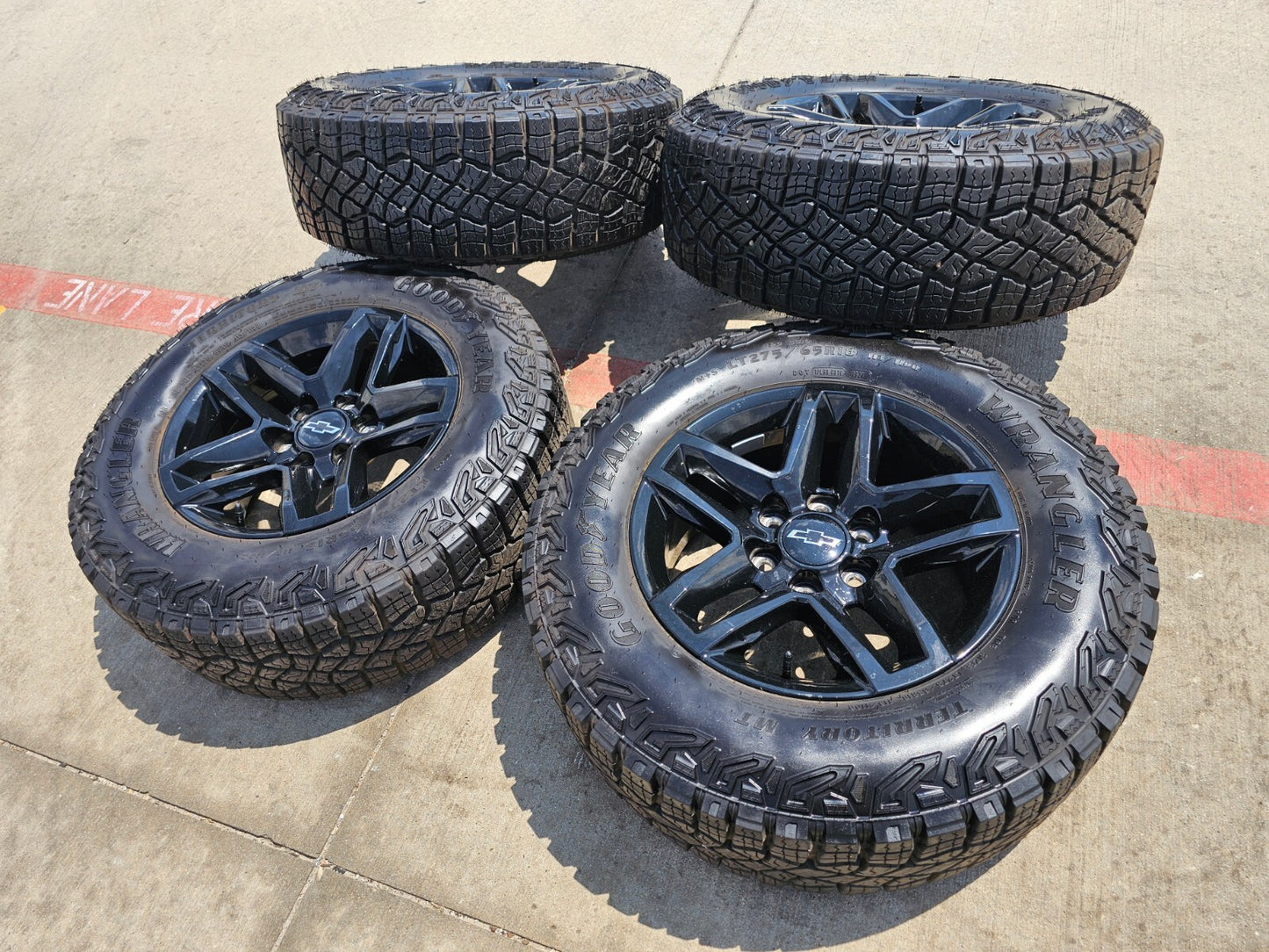 18" Chevy Silverado Tahoe Z71 ZR2 OEM 5911 wheels rims 2023 2024 2025 2026