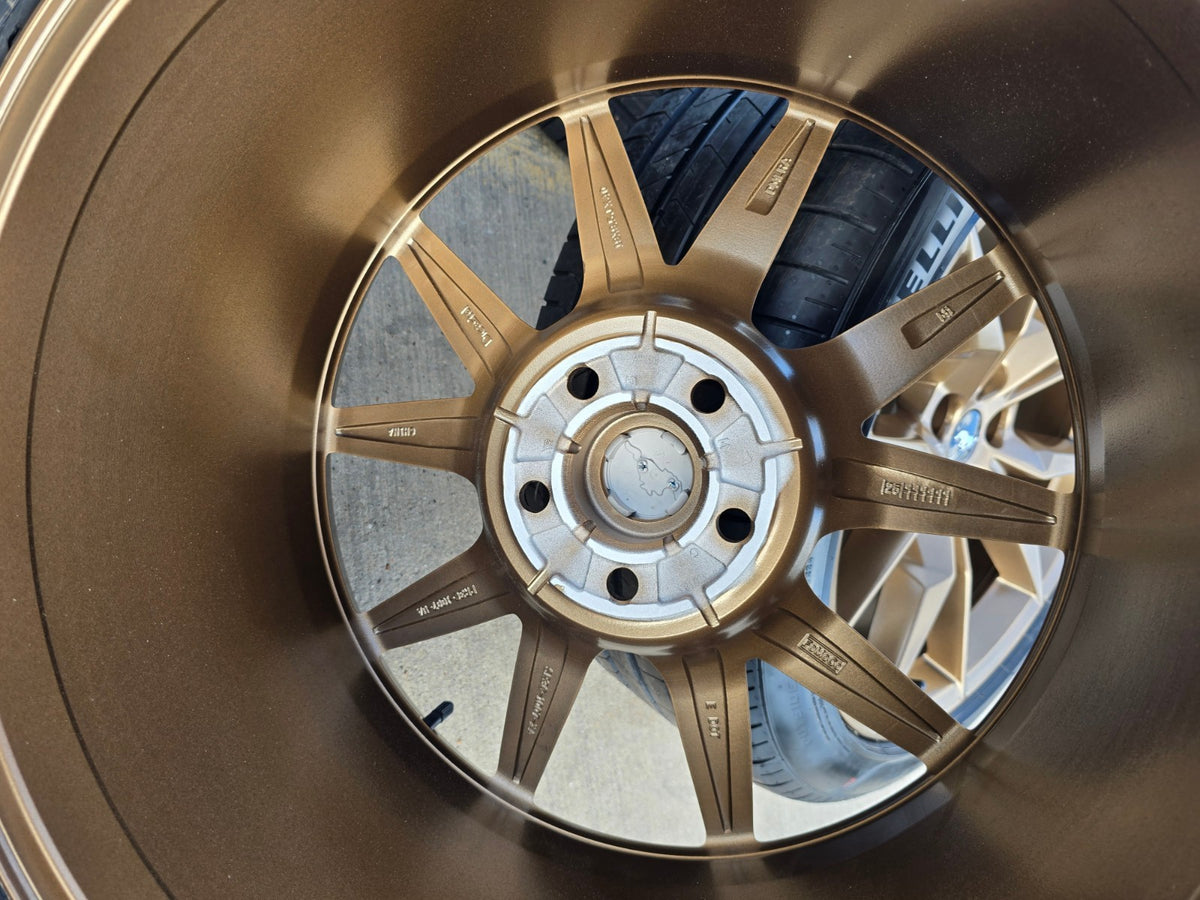 19" Ford Mustang GT Dark Horse OEM 95839 95840 wheels rims BRONZE 2026 2027 NEW