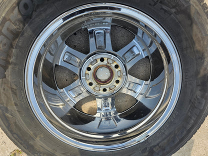 18" Ford F-150 Expedition OEM chrome rim wheel tire 10343 spare 2024 2025 2026