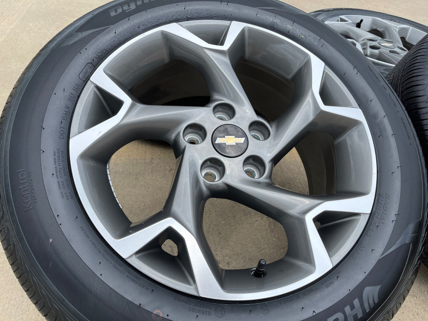 17" Chevy TRAX OEM wheels rims 14141 Terrain Trailblazer Equinox 2025 2026 NEW