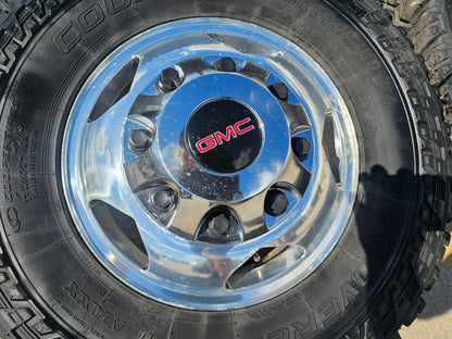 17" Chevy Silverado GMC Sierra 3500 Dually rims wheels OEM 5519 5520 8094