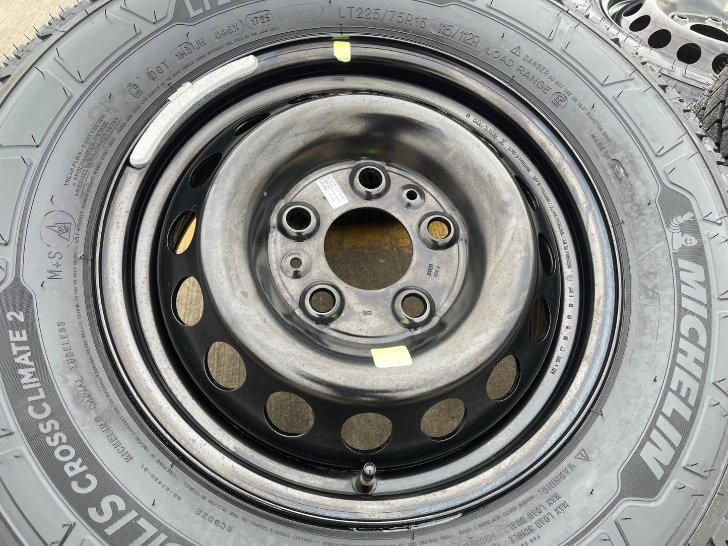16" Ram PROMASTER 1500 2500 3500 OEM 2534 wheels rims 2025 2026 NEW MICHELIN