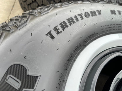 17" Ford Bronco HERITAGE Edition wheels rims white GOODYEAR 35" SET NEW
