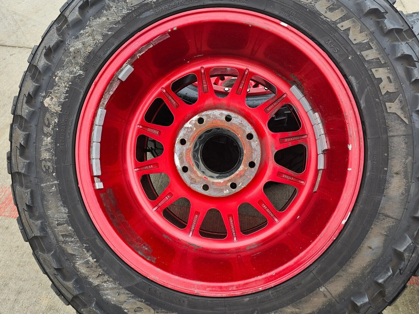20x12 Method Off Road 305 NV Ford F-250 F-350 rims wheels 8x170 tires TOYO 37"
