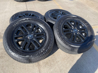 18" Toyota Tundra Sequoia TRD OEM wheels rims 75281 Lexus GX550 LX600 NEW 2026
