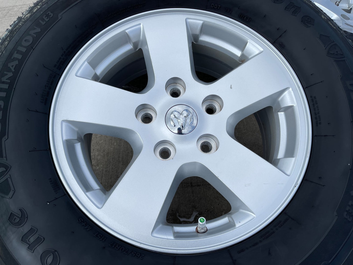 17" Dodge Ram 1500 OEM 2362 wheels rims 5x139 5x5.5 FIRESTONE
