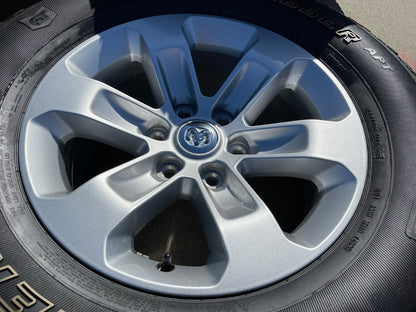 18" Dodge Ram 1500 OEM wheels rims 2672 tires GENERAL A/TP