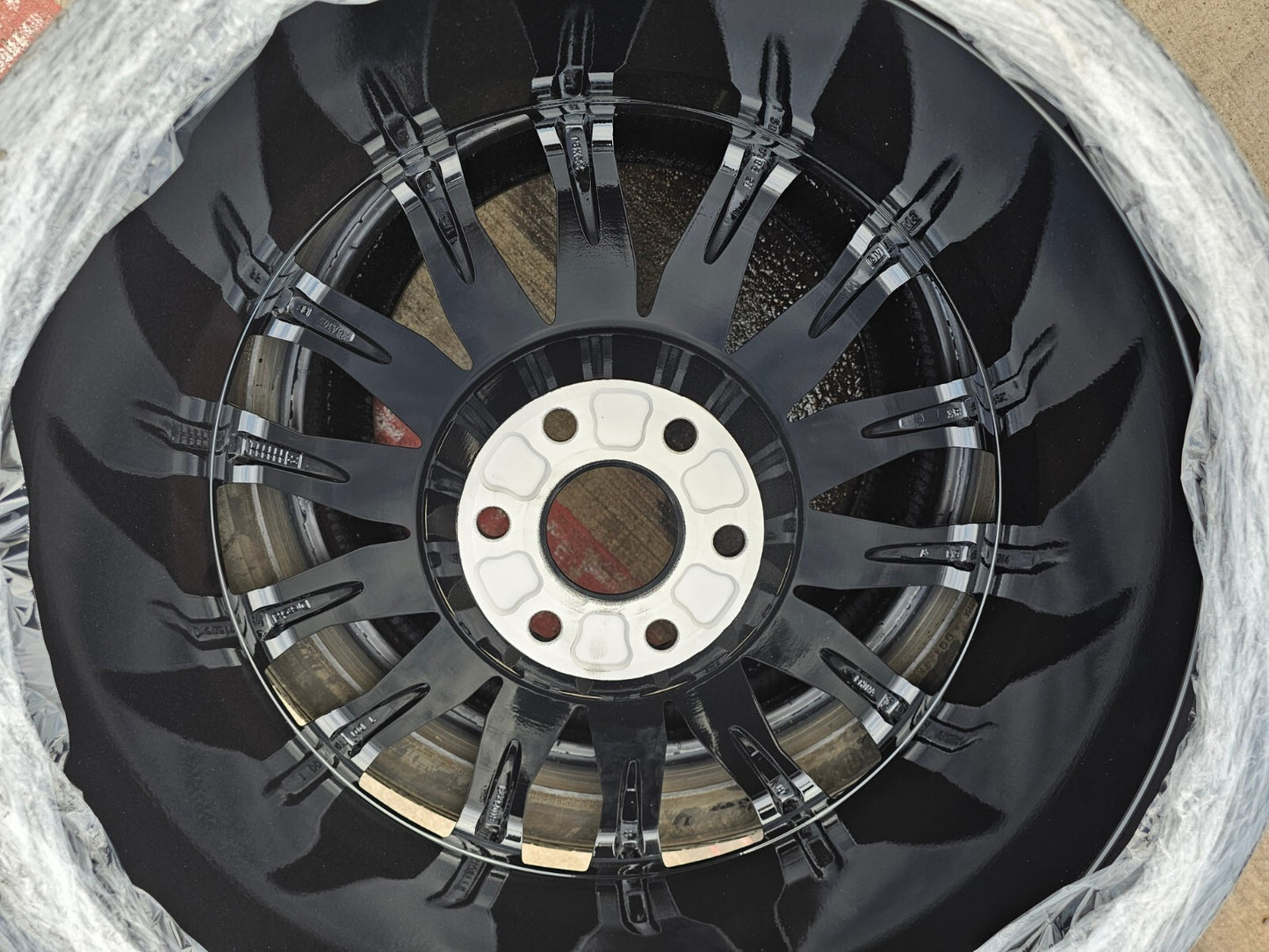 22" Cadillac Escalade OEM Black wheels rims 4873 95026 Tahoe Silverado 2024 2025