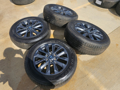 20" Toyota Land Cruiser OEM wheels rims 94057 Tundra Sequoia SET 2025 2026 NEW