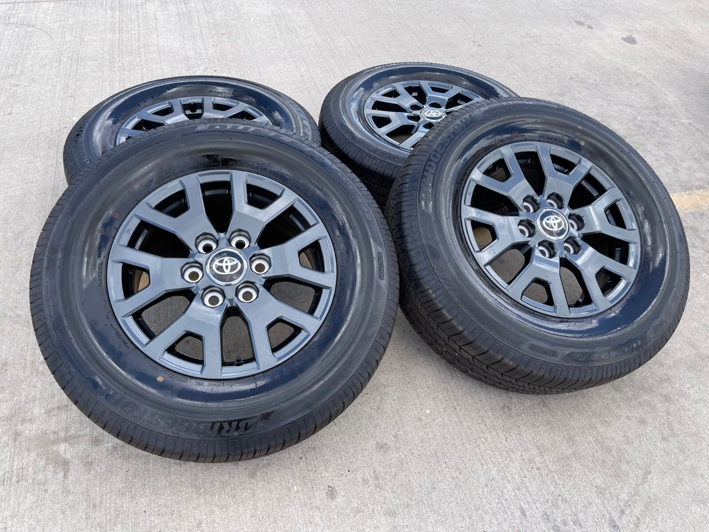 17" Toyota 4Runner Tacoma TRD OEM 94254 10637 wheels rims 2024 2025 2026 NEW