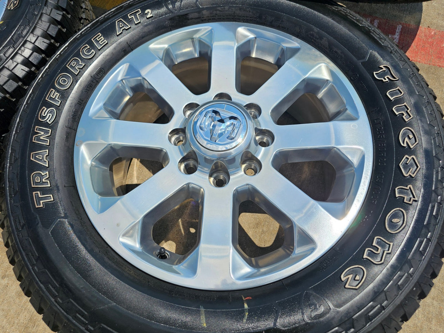 20" Dodge Ram 2500 3500 LARAMIE OEM 2700 wheels rims tires 2024 2025 2026 NEW
