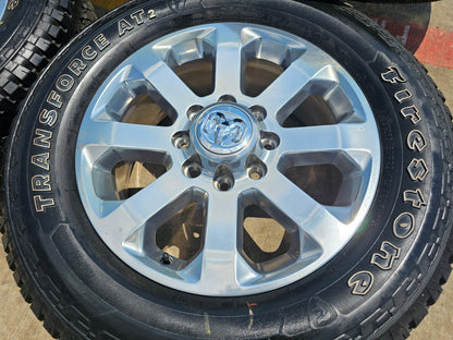 20" Dodge Ram 2500 3500 LARAMIE OEM 2700 wheels rims tires 2024 2025 2026 NEW