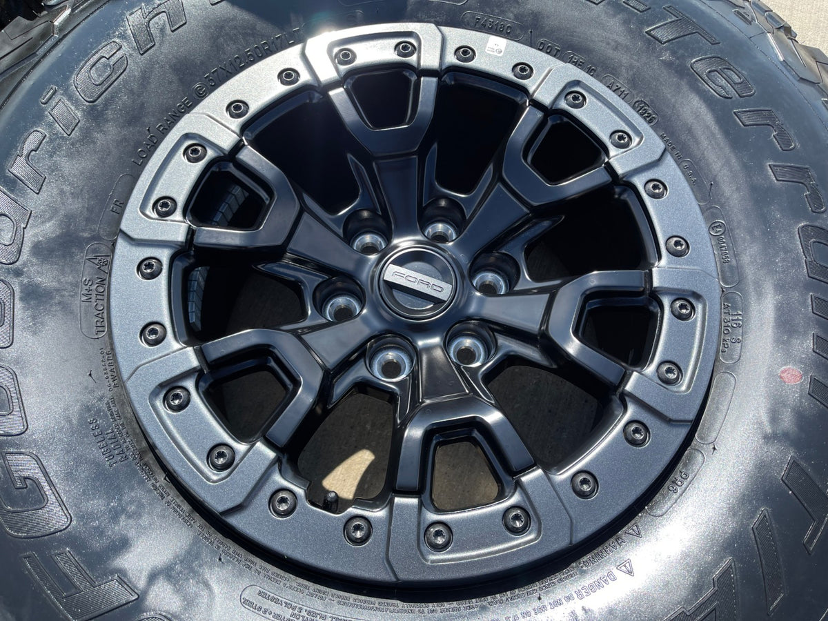 17" Ford F-150 Raptor Bronco R OEM BEADLOCK 51222 rims wheels 2025 2026 37" NEW