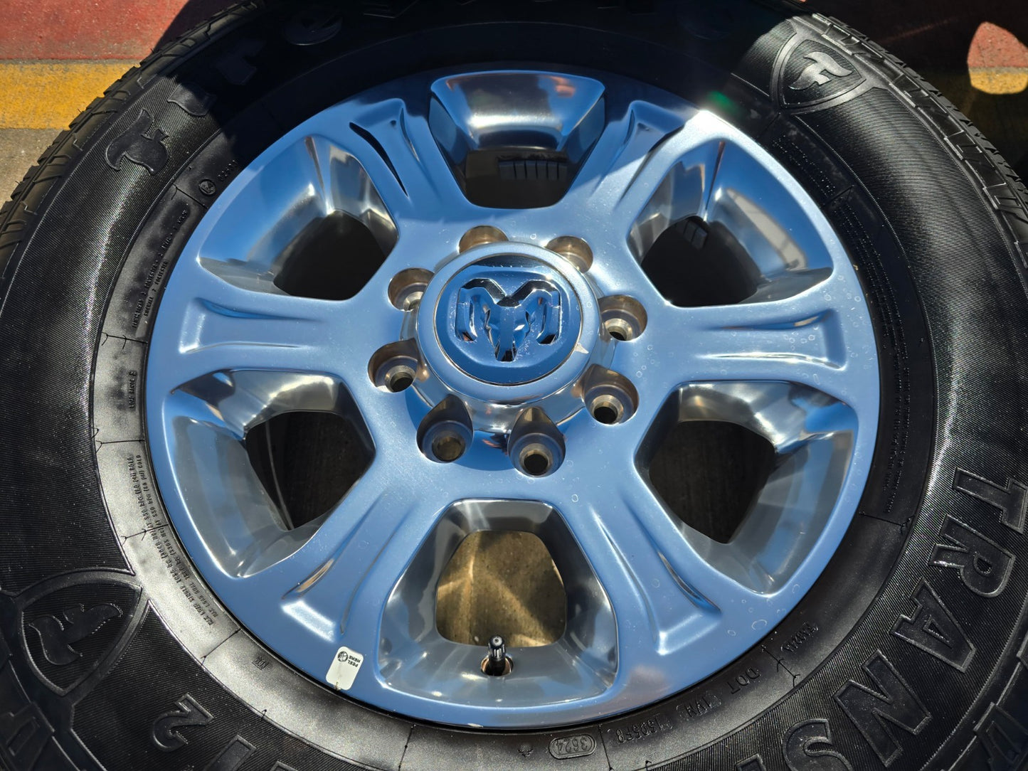 18" Ram 2500 3500 Laramie Power Wagon OEM wheels rims 2692 tires FIRESTONE