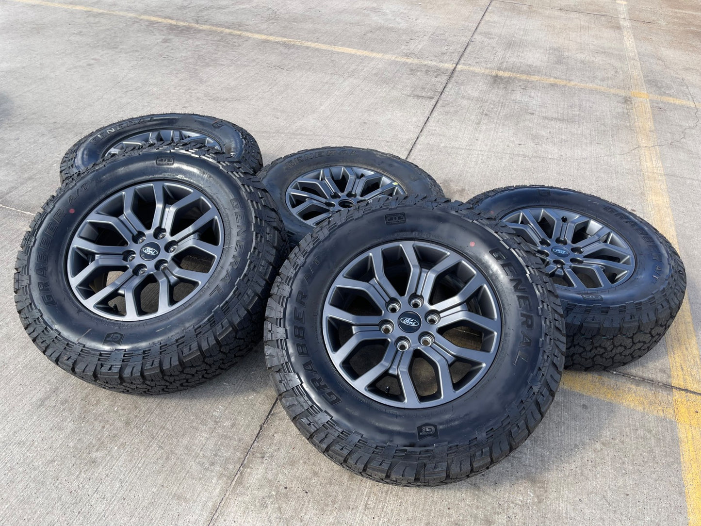 (5) 18" Ford F-150 TREMOR OEM rims wheels 10342 95351 Expedition GENERAL NEW