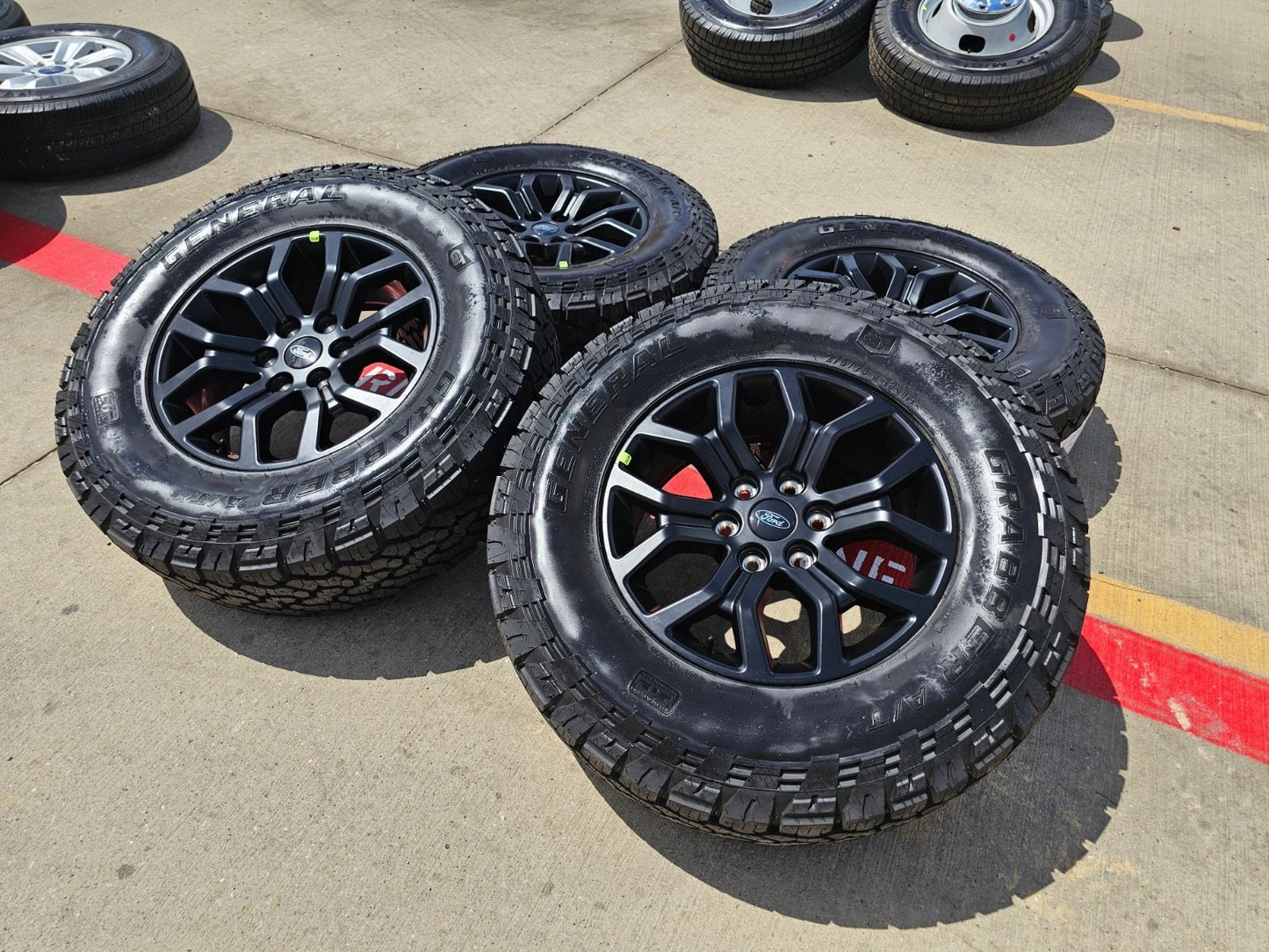 18" Ford F-150 TREMOR OEM rims wheels 10342 95351 SET Expedition GENERAL NEW