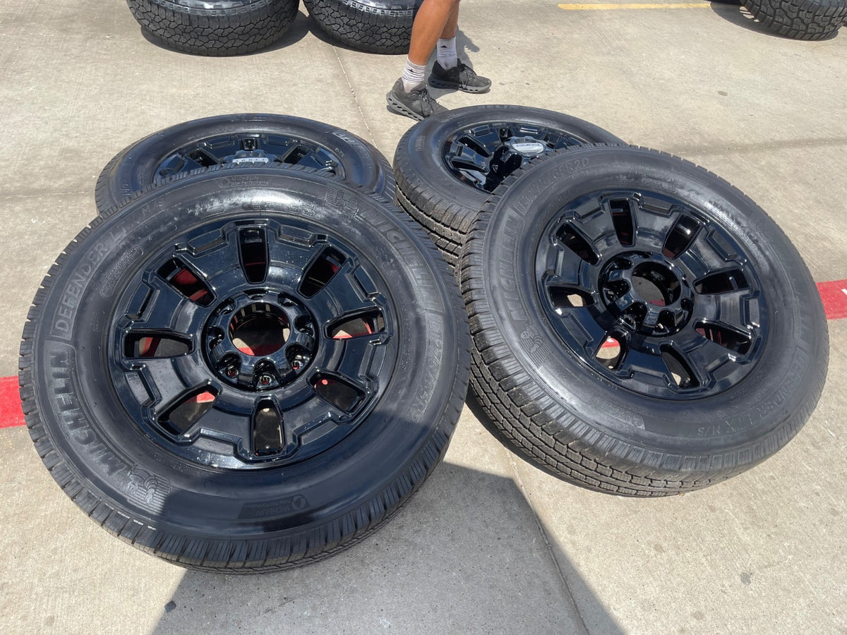 20" Ford F-250 F-350 OEM 10487 LIMITED TREMOR wheels rims SET MICHELIN DEFENDER