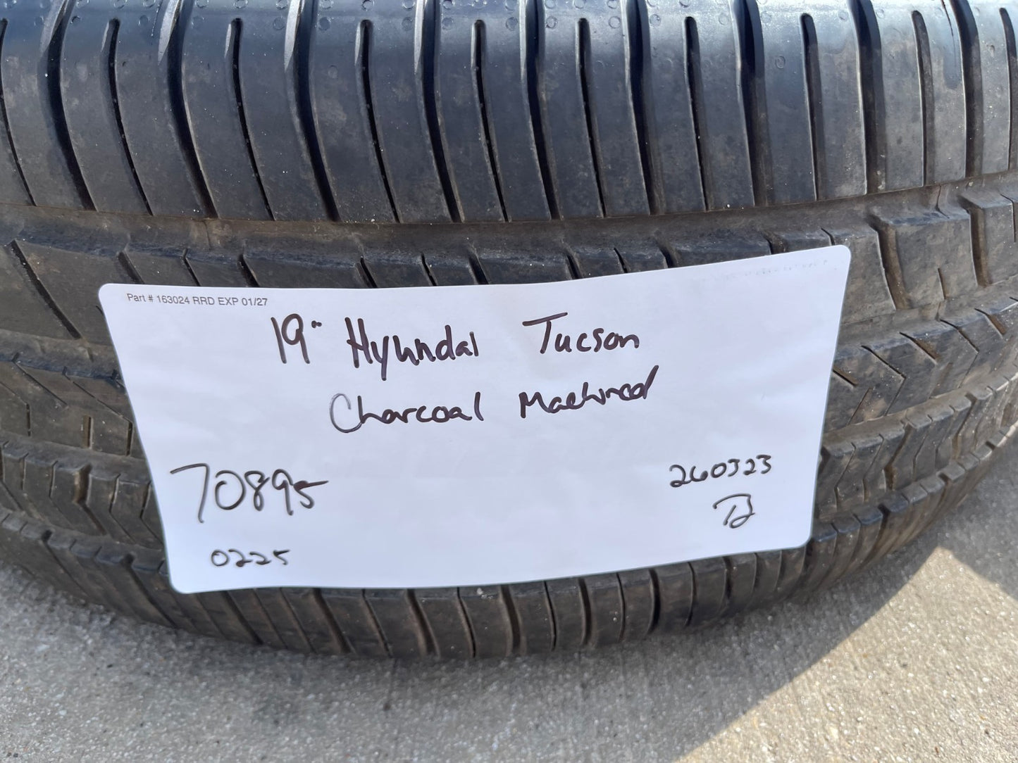 19" Hyundai Tuscon K4 Sonata OEM wheel rims tires 70895 Veloster Genesis