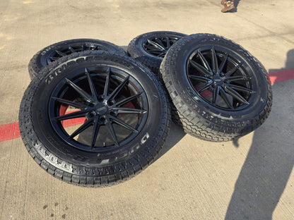 20" 20x9.5 Vossen HFX-2 Ford F-150 Expedition rims wheels 6x135 BRIDGESTONE NEW