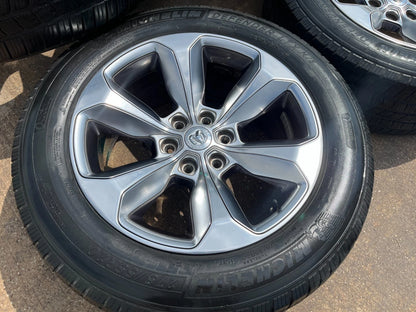 20" Dodge Ram 1500 OEM Laramie wheels rims 2681 tires MICHELIN