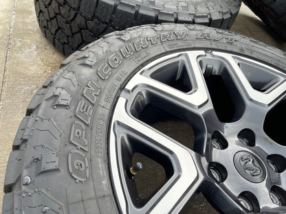 20" Dodge Ram 1500 OEM 94059 Laramie wheels rims 68583860AA TOYO A/T3