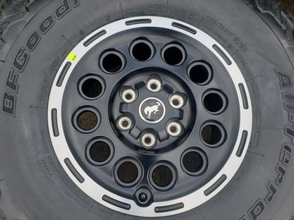 17" Ford Bronco HERITAGE SASQUATCH wheels rims tires 35" BFG NEW