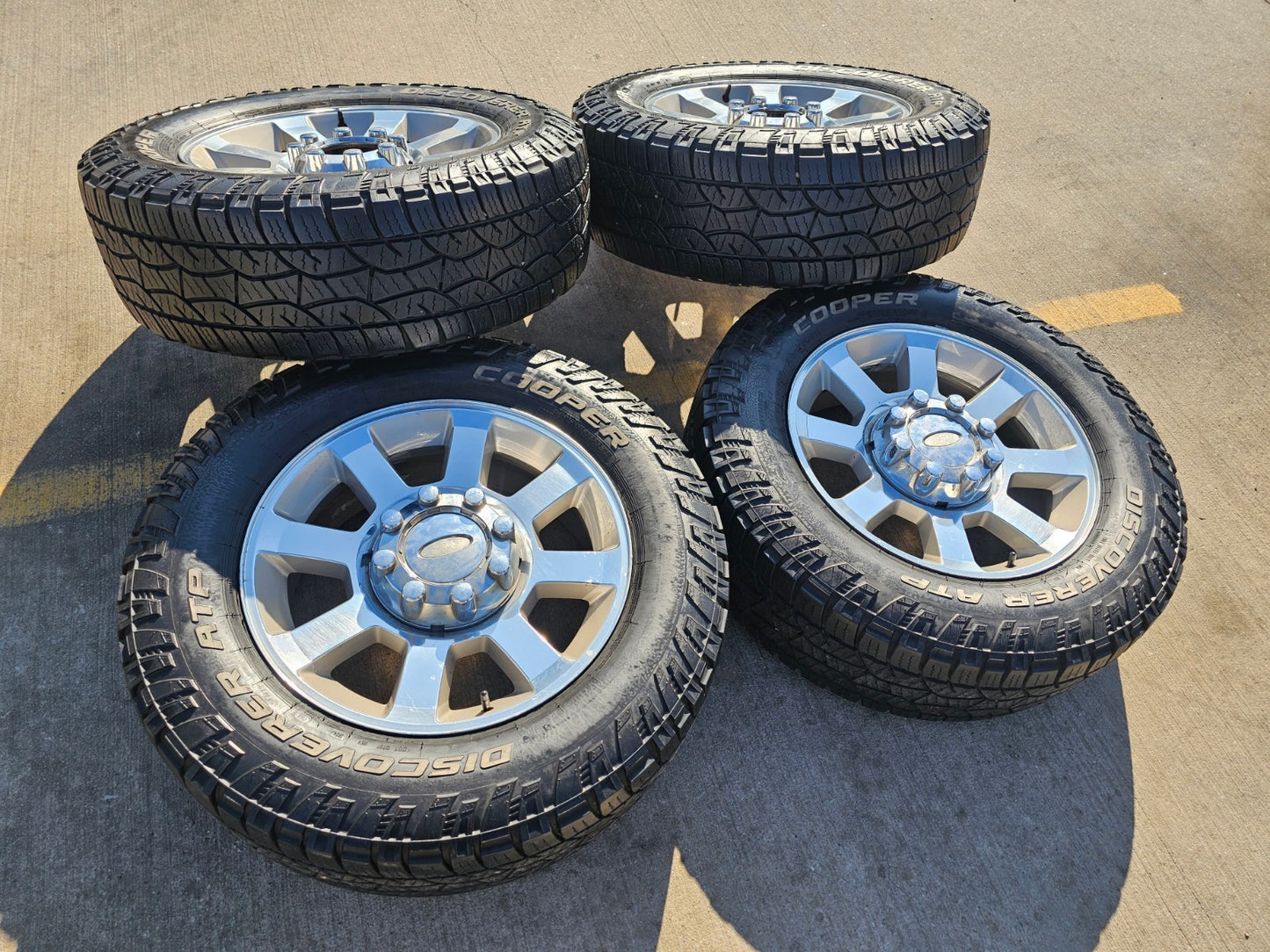20" Ford F-250 F-350 OEM KING RANCH 3693 3759 wheels rims tires COOPER