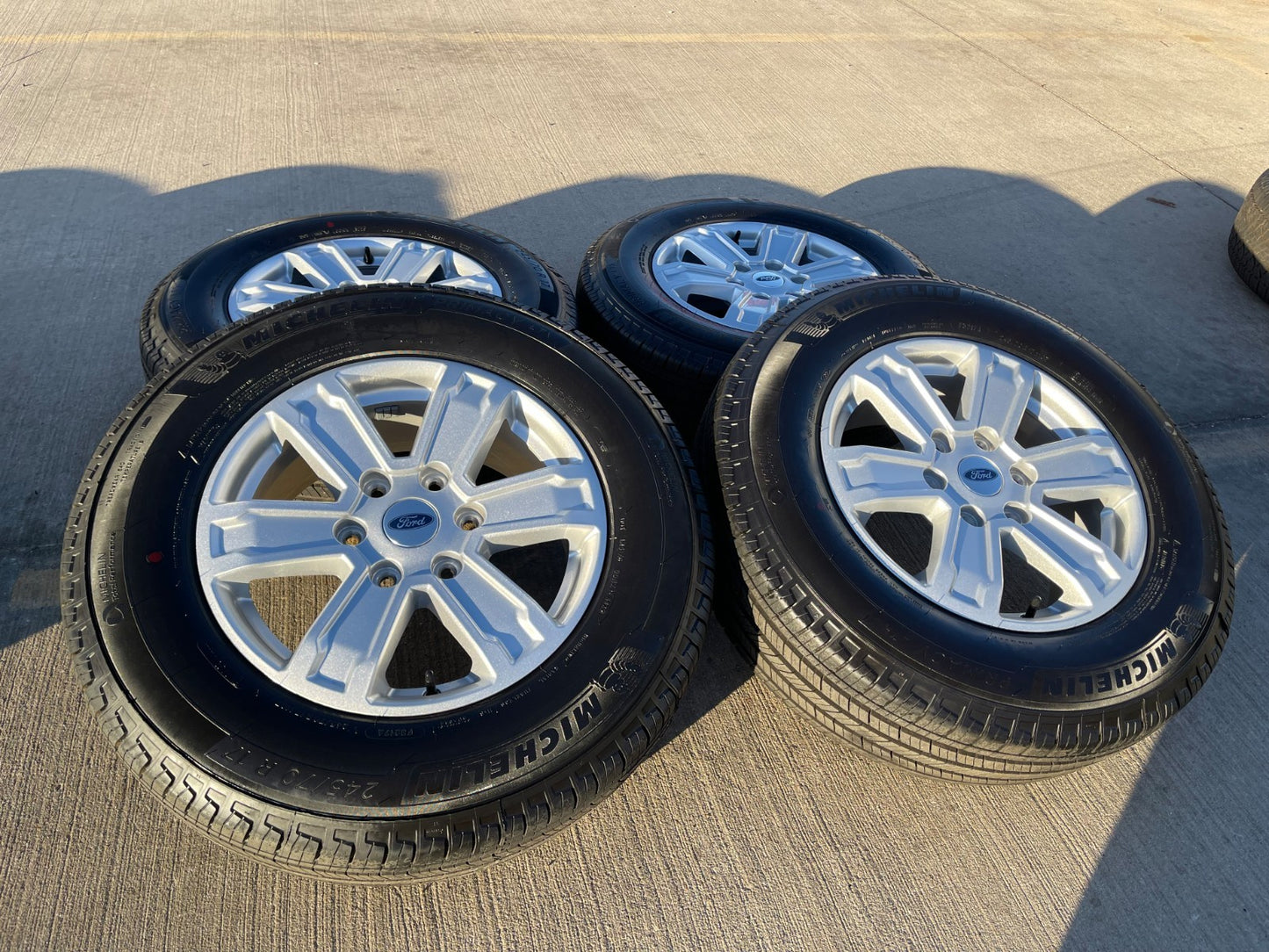 17" Ford Ranger Bronco wheels rims OEM 10587 tires 2024 2025 2026 MICHELIN NEW