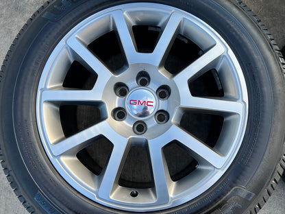 20" GMC Sierra Yukon DENALI OEM wheels rims 5699 5644 MICHELIN DEFENDER LTX M/S2