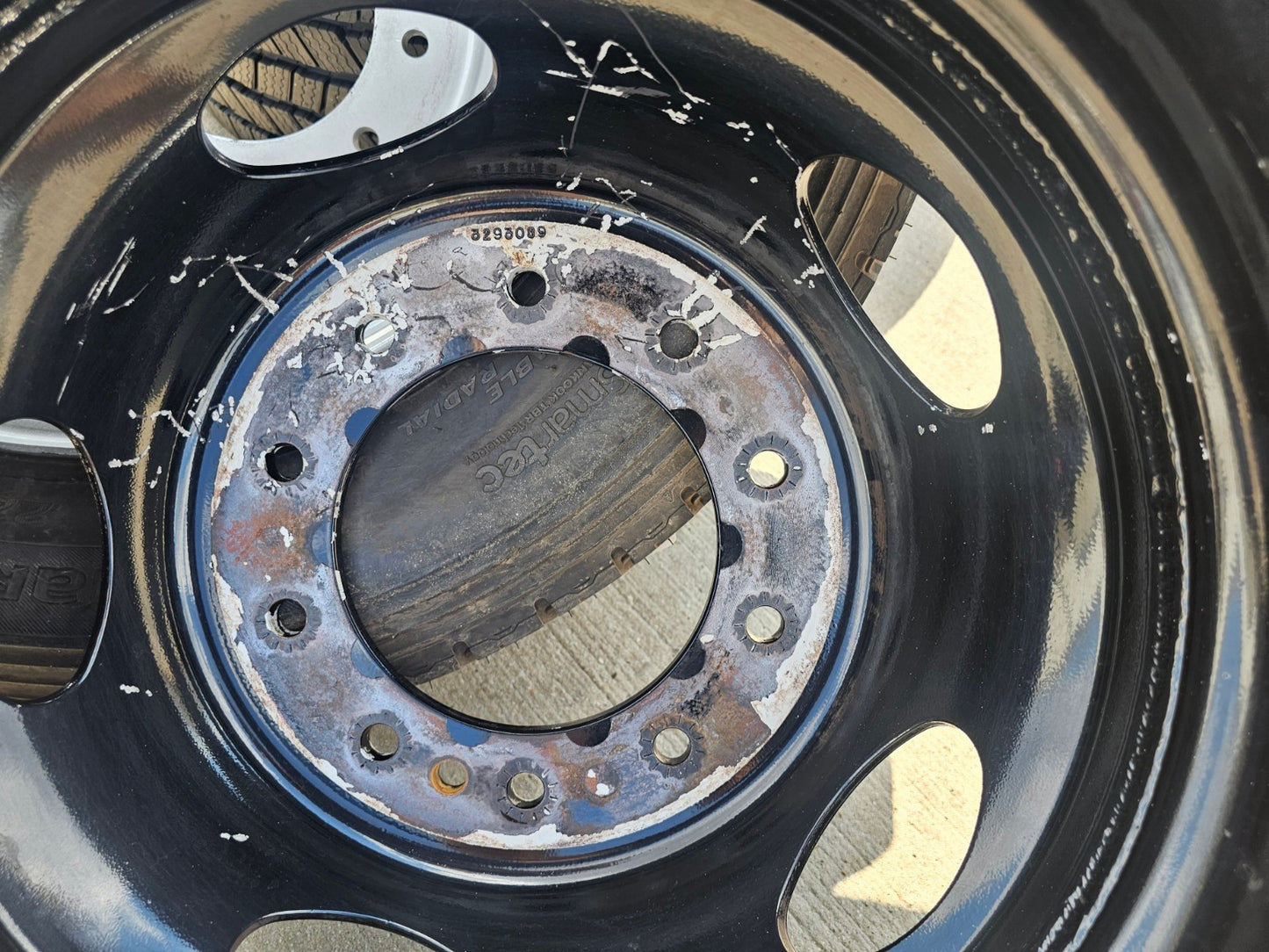19.5" Ford F-450 F-550 Dually rim RAM 4500 OEM 10x225 spare MICHELIN