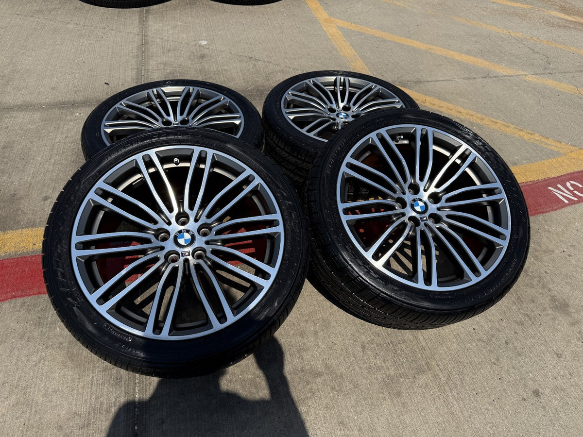 19" BMW 530i 540i 4 5 6 7 OEM 86332 Series wheels rims 2022 2023 2024 2025 SET