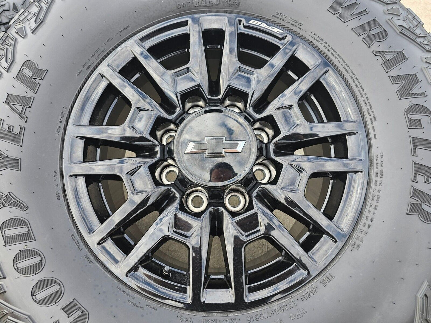 NEW 18" Chevy Silverado ZR2 Trail Boss 2500 OEM wheels rims # 14122 2011-2027