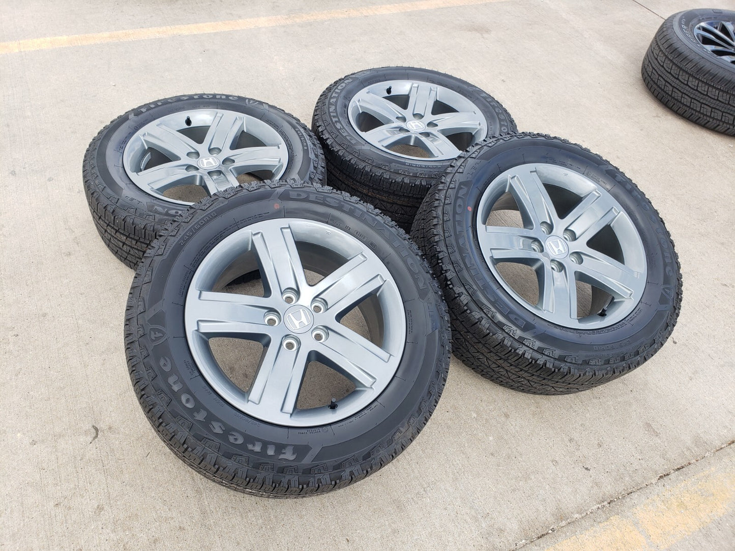 18" Honda Ridgeline Pilot Acura MDX OEM wheels rims 63655 GRAY NEW