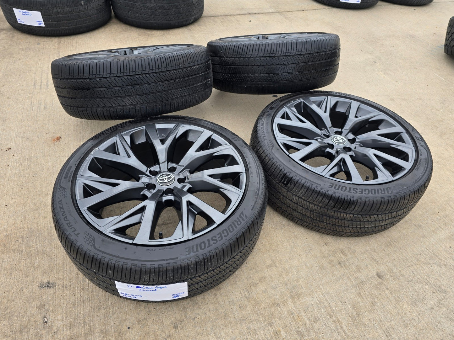 21" Toyota Crown OEM wheels rims Signia Camry Avalon Lexus 2025 2026 BRIDGESTONE
