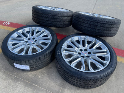 24" GMC Yukon Sierra Denali Chevy Tahoe LTZ OEM 10067 wheels rims 2026 2027 NEW