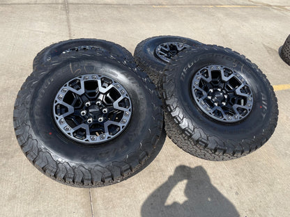 17" Ford F-150 Raptor R OEM BEADLOCK rims wheels BFG 37" tires 2026 2027 NEW