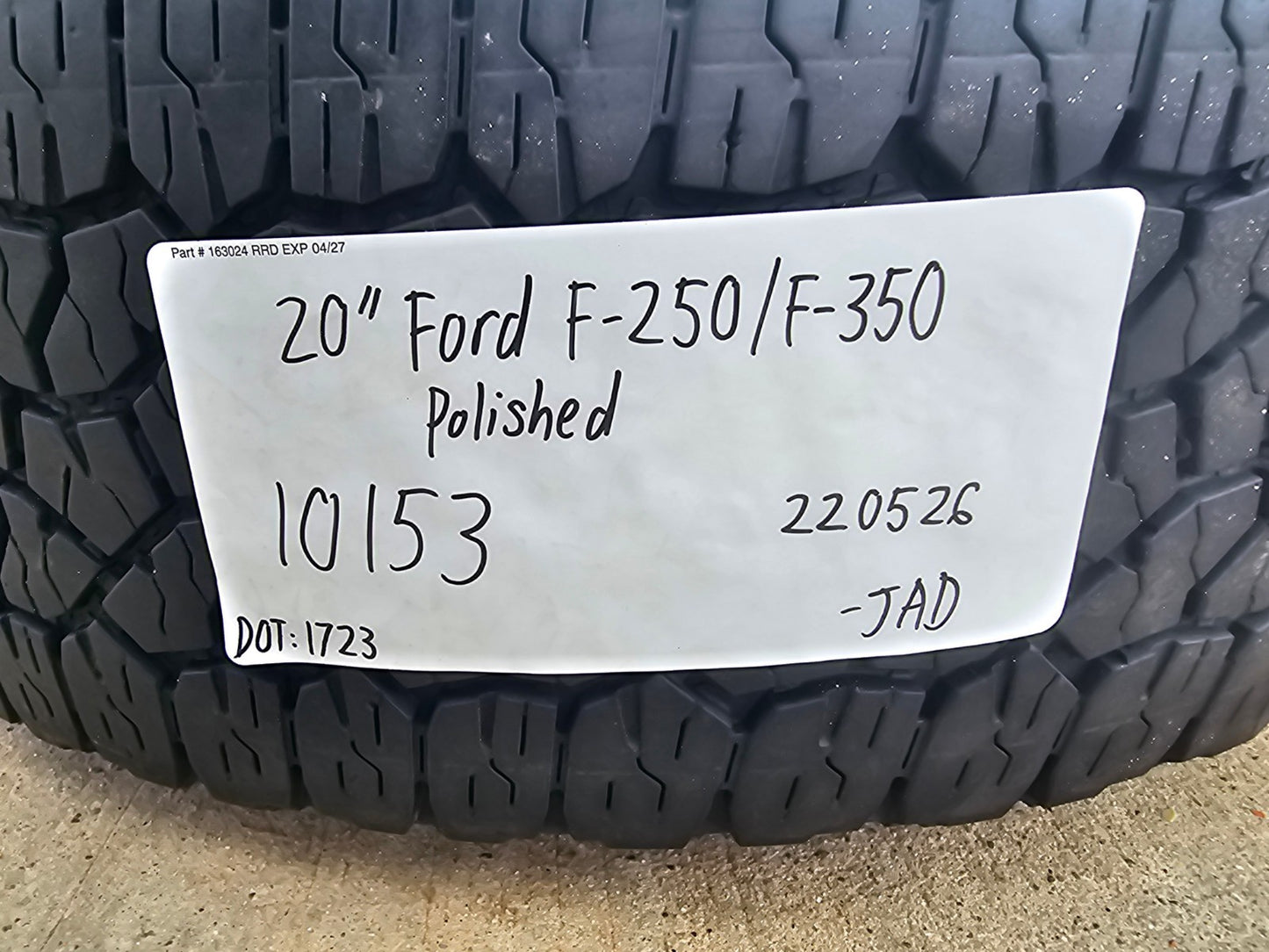 20" Ford F-250 F-350 Platinum OEM 10153 rims wheels 2020 2022 2025 2026 NICE