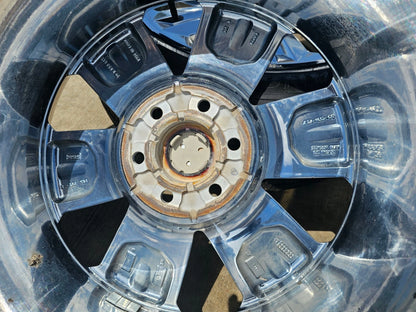 20" Ford F-150 Expedition OEM Lariat chrome rims wheels 10171 tires GOODYEAR